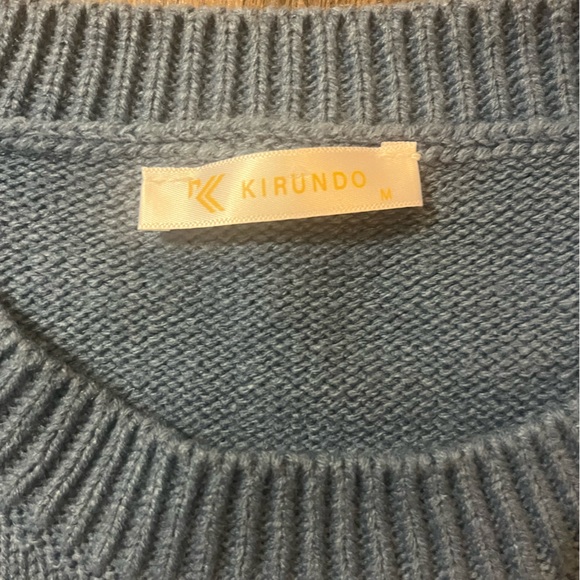 Blue and White Sweater - Picture 3 of 4